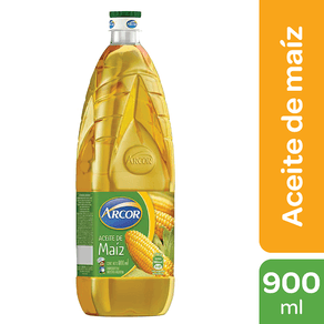 Aceite de maiz Arcor 900ml.