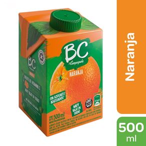 Jugo BC naranja 500ml.
