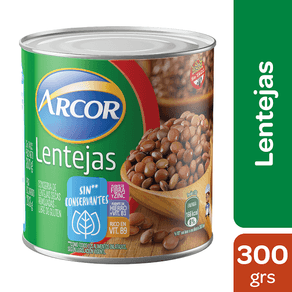 Lentejas Arcor 300gr.