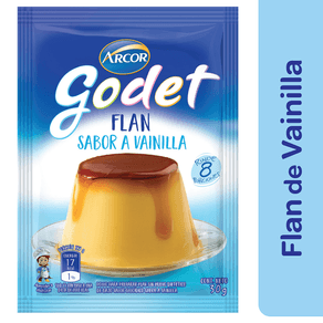 Flan Godet vainilla 30gr.