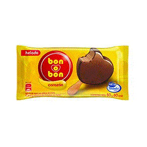 Palito Helado Bon o Bon Corazón 51gr.