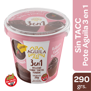 Relleno untable Águila 3 en 1 290gr.