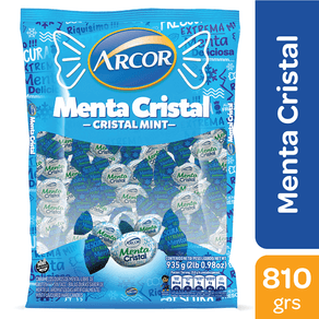 Menta Cristal Arcor 810gr.