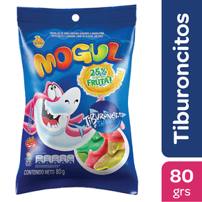 Mogul Tiburoncitos 80gr.