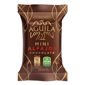 Mini Alfajor Águila negro 24gr.