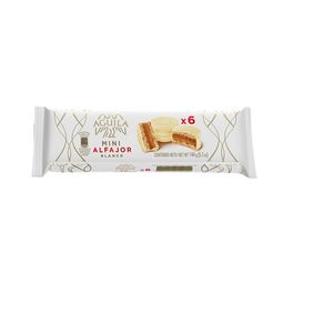 Mini alfajor Águila blanco 24gr.