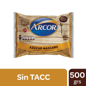 Azúcar Mascabo Arcor 500gr.