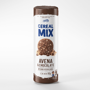 Galleta Cereal Mix Avena y Choc. 180gr.