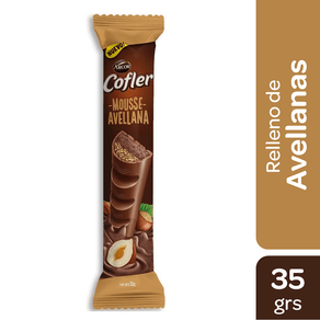 Cofler Mousse avellanas 35gr.