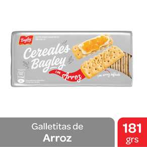 Cereales Bagley arroz 181gr.