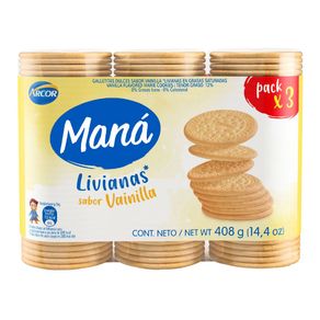 Maná vainilla 136gr.