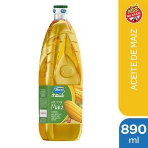 Aceite de maíz Arcor 890ml.