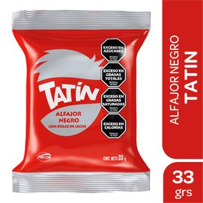 Alfajor Tatín negro 33gr.