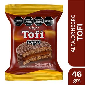 Alfajor Tofi negro 46gr.