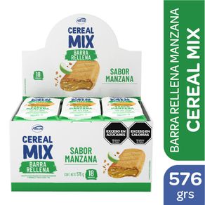 Cereal Mix rellena manzana 32gr.