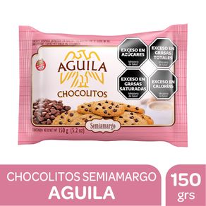 Chips chocolate semiamargo Águila 150gr.