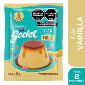 Flan Godet vainilla 25gr