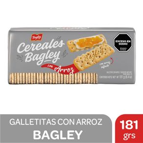 Galletitas Cereales Bagley Arroz  181 gr