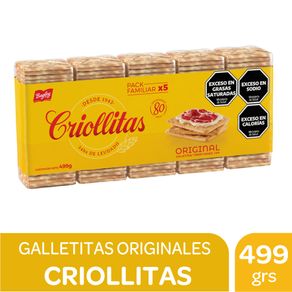 Criollitas 499gr.