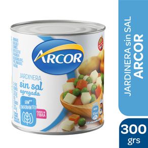 Jardinera sin sal Arcor 300gr.