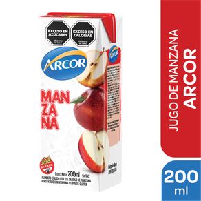 Jugo Arcor manzana 200ml.