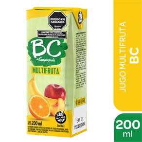 Jugo BC multifruta 200ml.