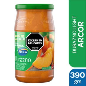 Mermelada Arcor Light durazno 390gr.
