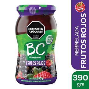 Mermelada Light BC frutos rojos 390gr.