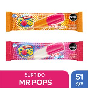 Palito Helado Mr. Pops surtidos 51gr.