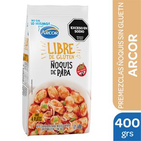 Ñoquis de papa Sin TACC Arcor 400gr.