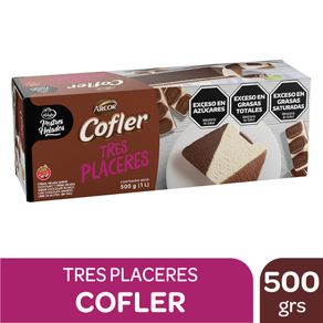 Helado Cofler 3 Placeres 500gr.