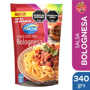 Salsa Bolognesa Arcor 340gr.