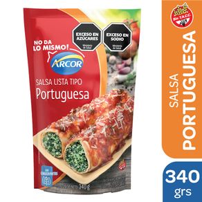 Salsa Lista Arcor Portuguesa 340gr.