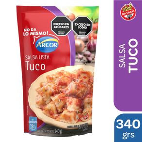 Salsa Lista Arcor Tuco 340gr.