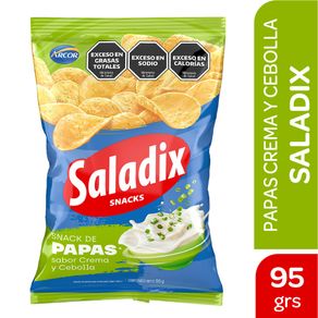 Saladix papa crema y cebolla 95gr.