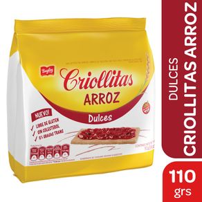 Tostadas Criollitas Arroz dulce 110gr.
