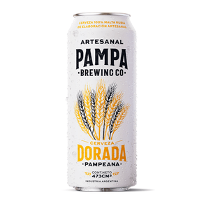 Cerveza Pampa Brewing Dorada Pamp. 473cc.