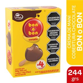 Palito Helado Bon o Bon Corazón 61gr.