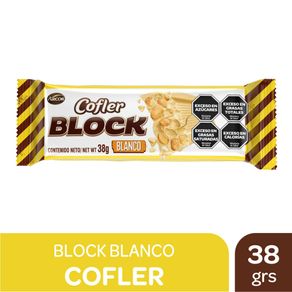 Cofler Block blanco 38gr.