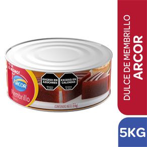 Dulce de membrillo Arcor 5kg.
