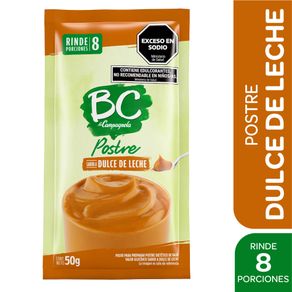 Polvo postre BC DDL. 50gr.