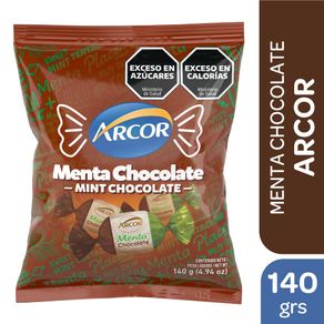 Caramelos Menta c/Choc. Arcor 150gr.