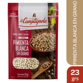 Pimienta blanca en granos LC 25gr.