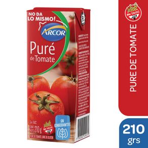 Puré de tomate Arcor 210gr.