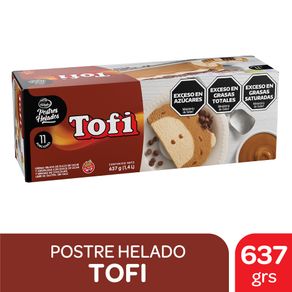 Postre Helado Tofi 637gr.