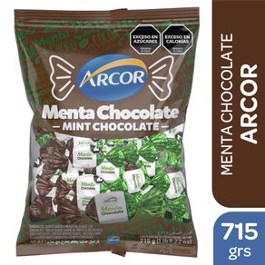 Caramelos Menta c/Choc. Arcor 715gr.
