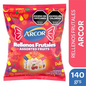 Caramelos Rellenos Fruta Arcor 140gr.