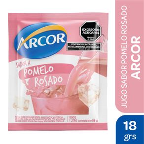 Jugo en polvo Arcor pomelo rosado 18gr.