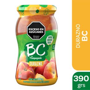 Mermelada Light BC durazno 390gr.
