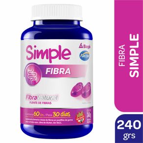 Suplemento Simple Fibra 60un.